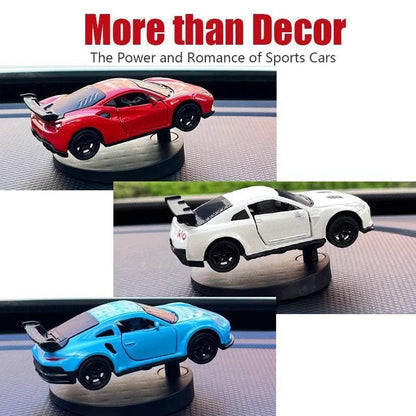 Drift Car Dashboard Swing Ornament