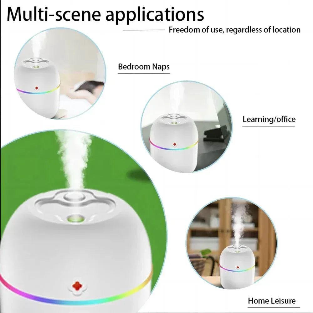 Mini USB Humidifier & Aroma Diffuser