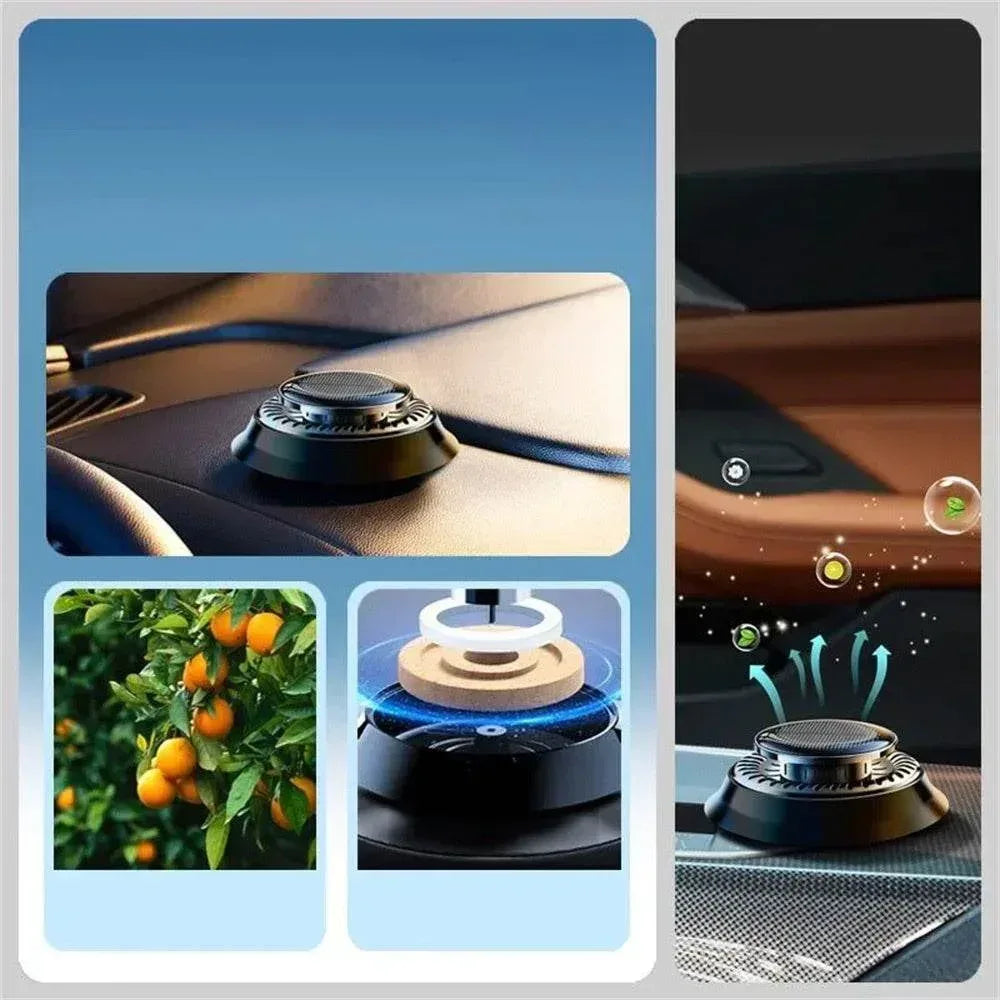 Solar Rotating Car Air Freshener