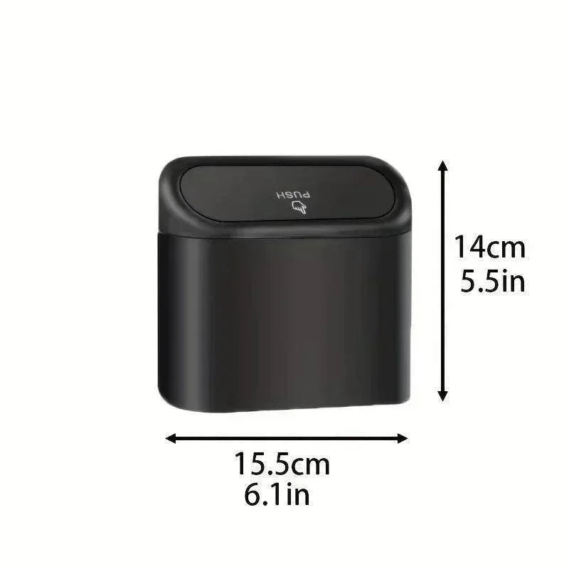 Compact Car Trash Can & Liner Refill Options