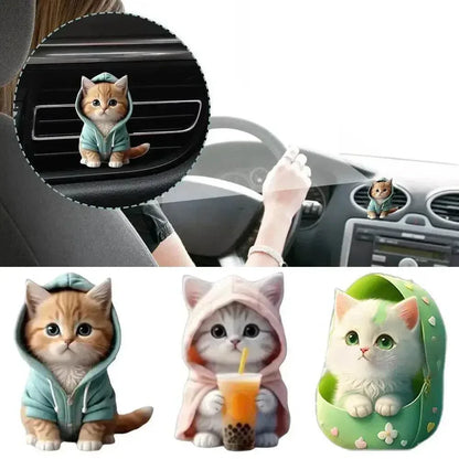Cat Air Vent Freshener Clip