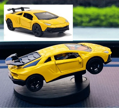 Drift Car Dashboard Swing Ornament