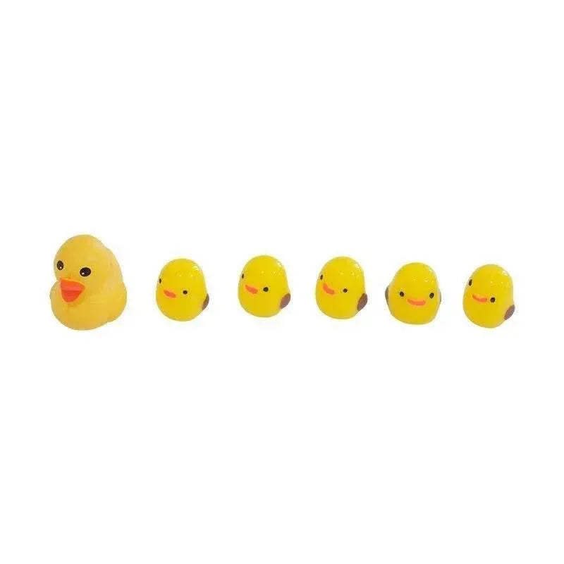 5-Piece Mini Duck Car Ornament Set