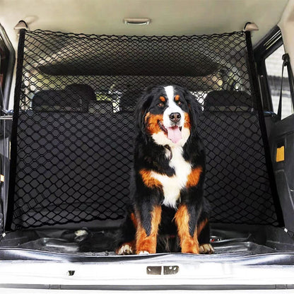 Elastic Trunk Cargo Net – Secure Storage with Hooks