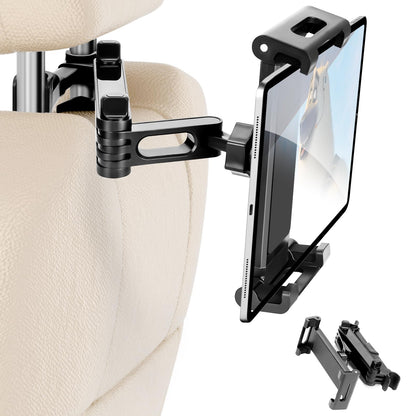 Adjustable Car Headrest Tablet Holder