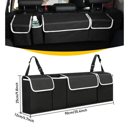 Hanging Car Trunk Organizer – Multi-Pocket Backseat Storage