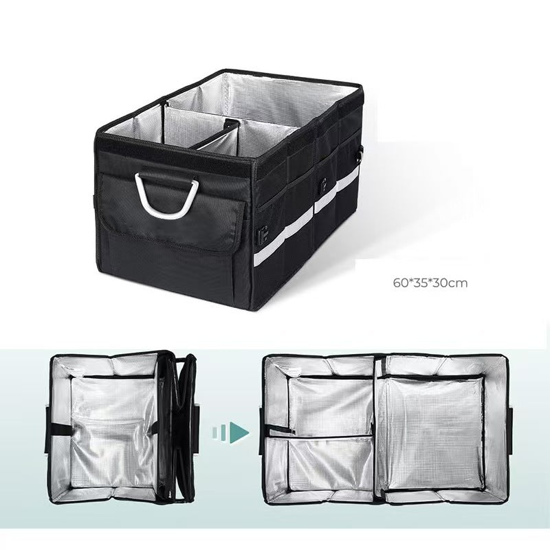 63L Collapsible Insulated Trunk Organizer