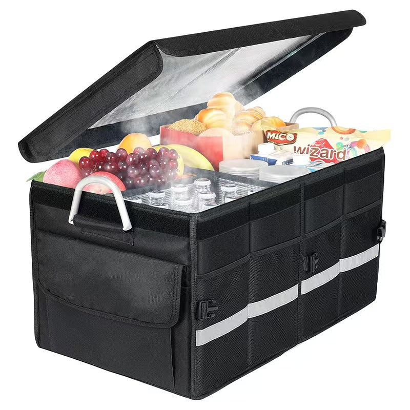 63L Collapsible Insulated Trunk Organizer