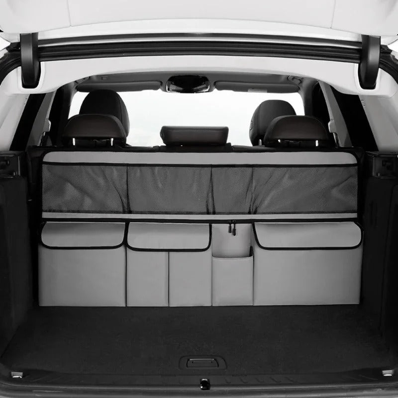 9-Pocket Hanging Car Trunk Organizer – Space-Saving Oxford Storage