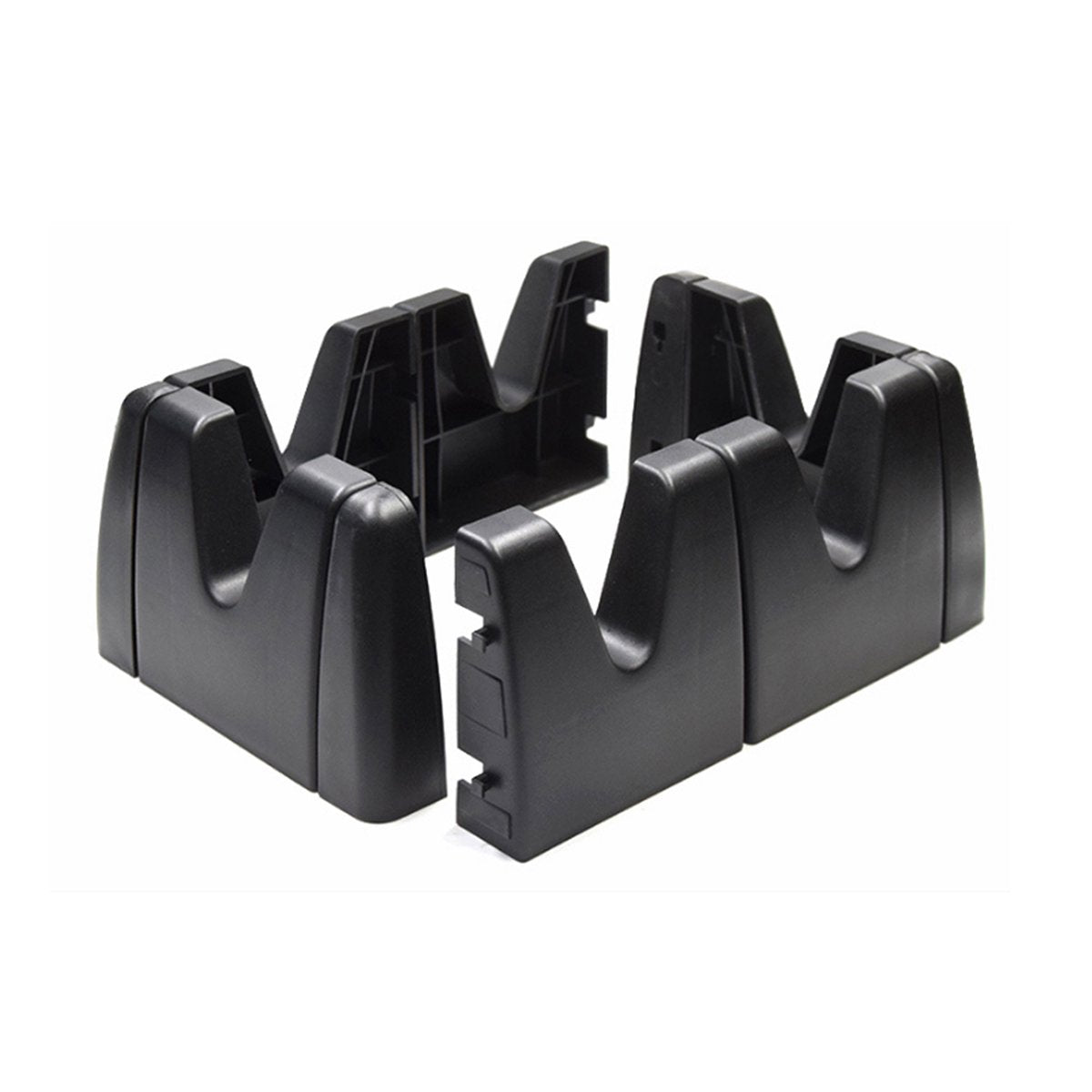 6-Piece Trunk Cargo Organizer Blocks with Carpet-Grip Base